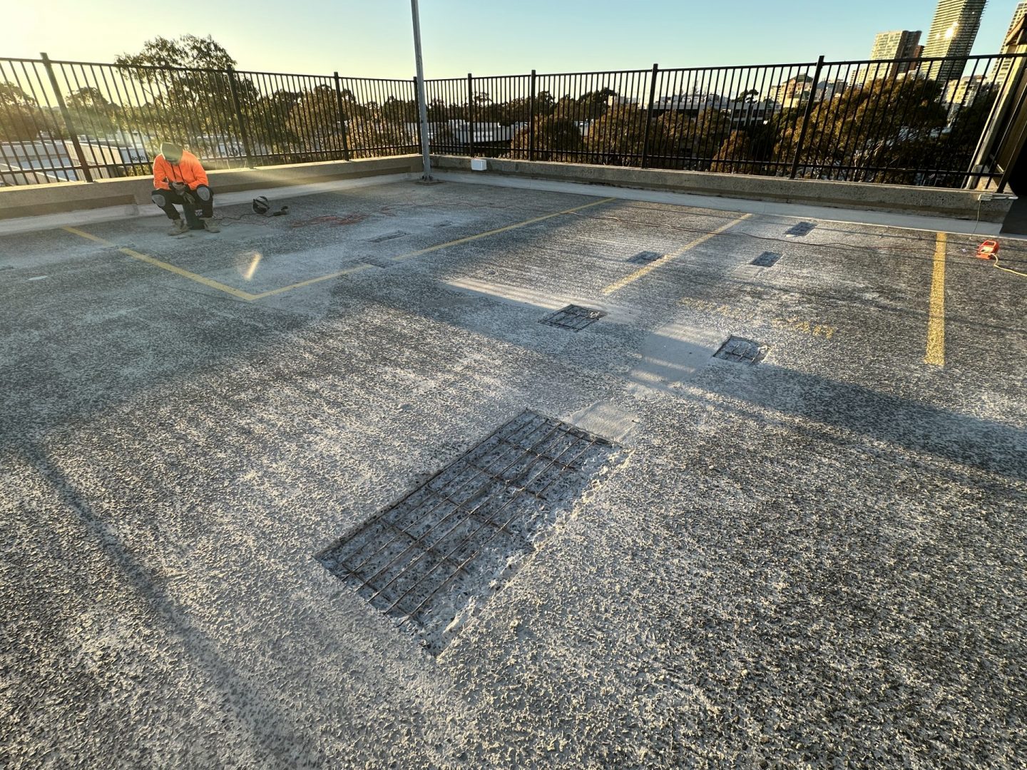 car park concrete remediation 